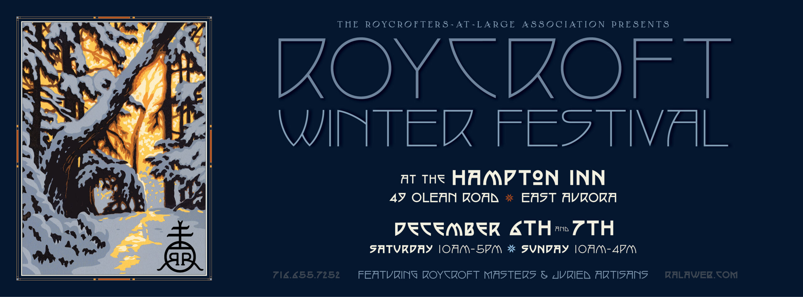 2025 Roycroft Winter Festival Comes Home This Weekend!