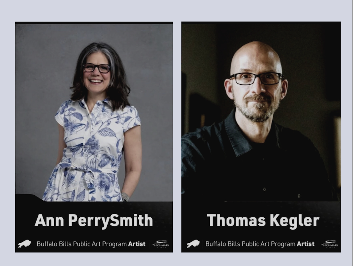 Roycroft Masters Kegler and PerrySmith Selected for Highmark Stadium Public Art